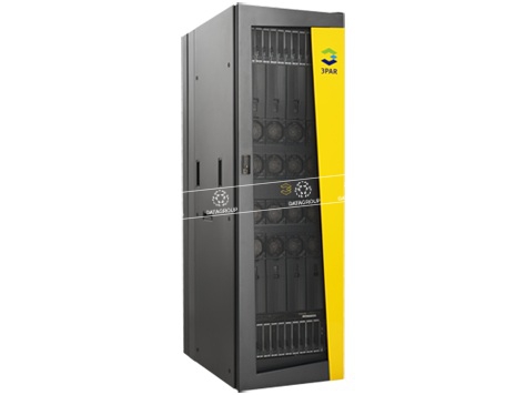 HP 3PAR StoreServ 10400, кэш управления 16 ГБ/кэш данных 32 ГБ, стойка IEC базовой конфигурации (QR632C)