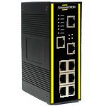Symanitron SWM-80 - Промышленный 8-портовый управляемый Ethernet коммутатор