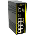 Symanitron SWM-82GSFP - Промышленный 10-портовый управляемый Ethernet коммутатор