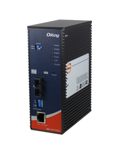Промышленный оптический медиа конвертор для объектов энергетики Oring IMC-P111FX-MM-SC-LV