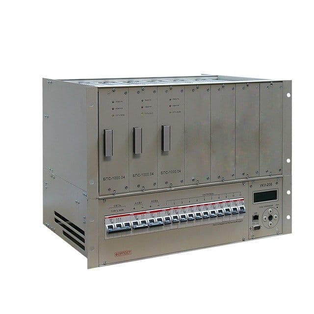 ИБЭП Форпост -220(380)/48В-140A-3/7(1000)-8U-LAN
