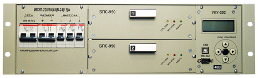 ИБЭП Форпост -220/48B-12A-2-3U-CAN