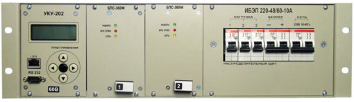 ИБЭП Форпост -220/48В-10A-3U-LAN