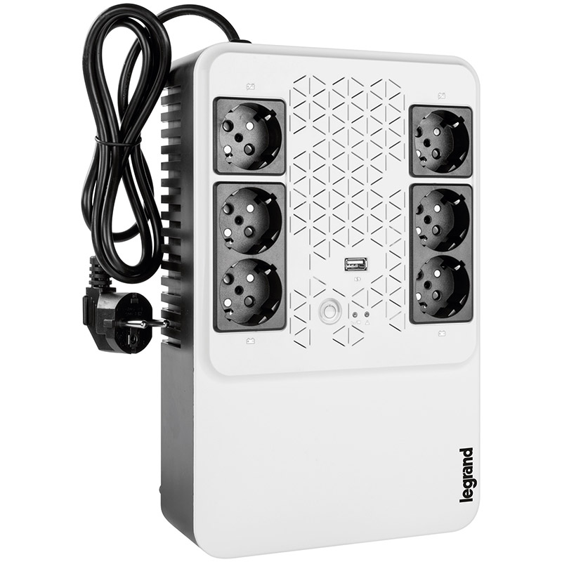 ИБП Legrand KEOR MULTIPLUG Однофазные линейно-интерактивные ИБП 600 и 800 ВА