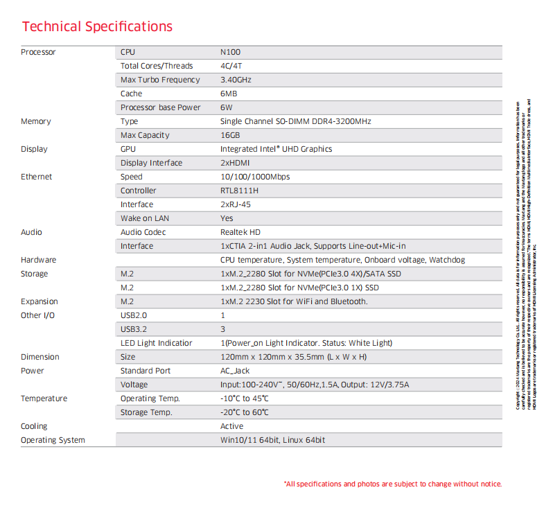 Техническое описание