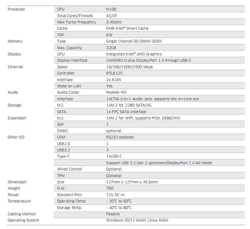 Техническое описание